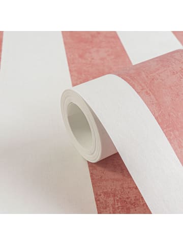 A.S. Création Tapete Stripes in Creme
