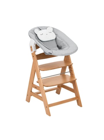 Hauck Alpha Plus Nature Grey Newborn Set in grau,braun