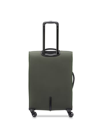 Roncato Metropolitan 4 Rollen Trolley 66 cm mit Dehnfalte green