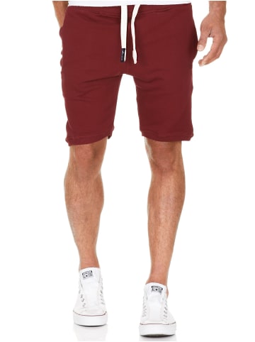 Amaci&Sons Sweatshorts INKSTER in Bordeaux