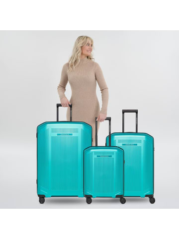 Smartbox Edition 02 4 Rollen Kofferset 3-teilig in teal metallic