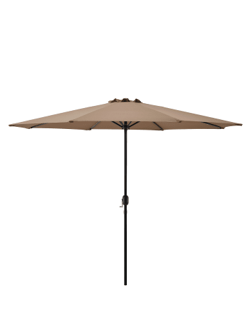 casa.pro Sonnenschirm Budapest in Beige (D)300cm (H)230cm