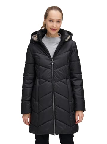 Betty Barclay Outdoorjacke mit abnehmbarer Kapuze in Schwarz