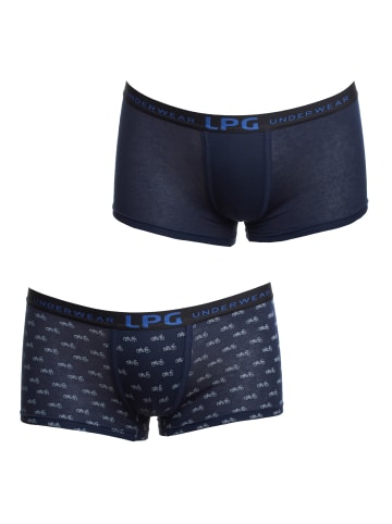 Le Petit Garcon 2er-Set: Boxershorts in Blue