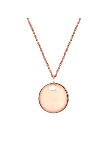 Glanzstücke München Kette mit Anhänger Sterling Silber roségold in roségold