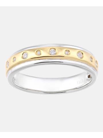 Diamant L'éternel Eternity-Ring aus 375 Gelbgold mit 0.08 Karat Diamant
