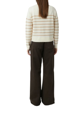comma Pullover in beige braun - 0001