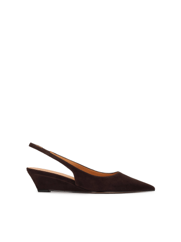 Kazar Pumps in Dunkelbraun