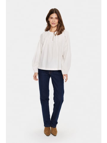 SAINT TROPEZ Langarm-Bluse IbelSZ in Ice