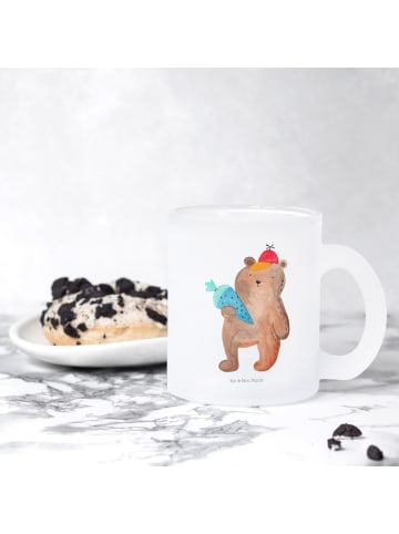 Mr. & Mrs. Panda Glas Bär Schultüte ohne Spruch in Transparent