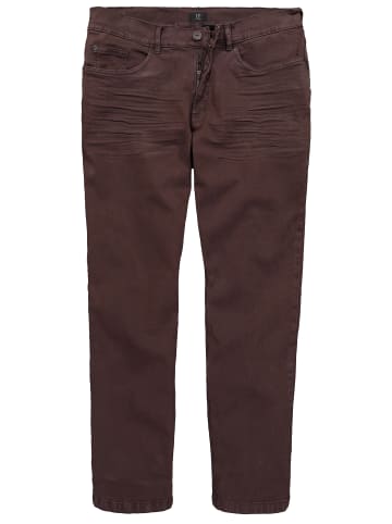 JP1880 Jeanshose in dunkelbraun