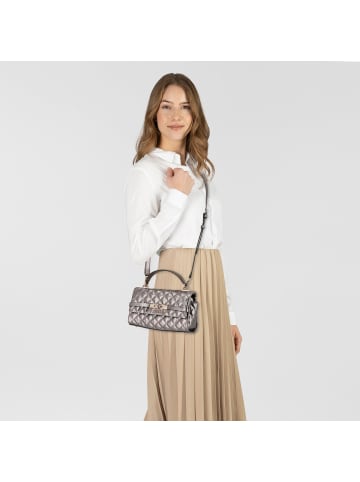 Guess Idra Handtasche 24 cm in pewter