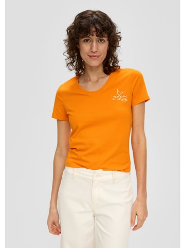s.Oliver T-Shirt in 23D0_orange