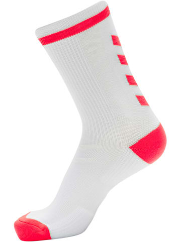 Hummel Hummel Socks Elite Indoor Multisport Unisex Erwachsene Feuchtigkeitsabsorbierenden in WHITE/DIVA PINK