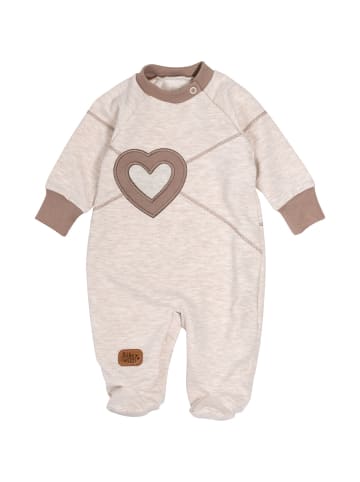 Baby Sweets Strampler Herzen XT in beige