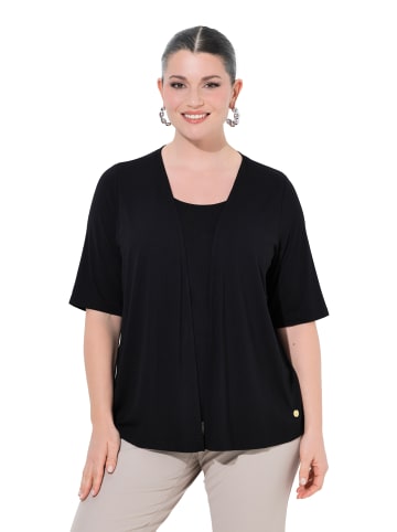 Ulla Popken Shirt in schwarz