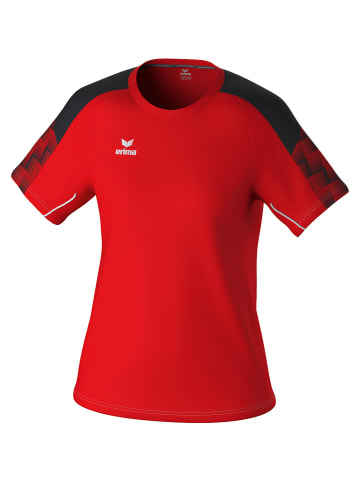 erima T-Shirt in rot/schwarz