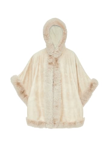 fraully Poncho in Beige