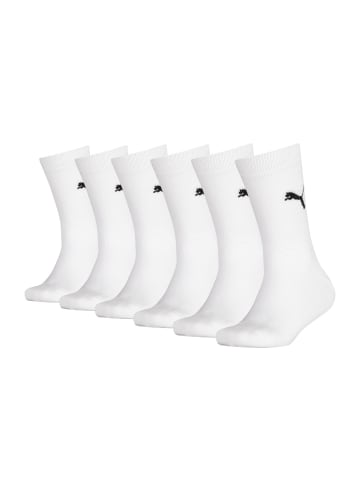 Puma Socken 6er Pack in Weiß