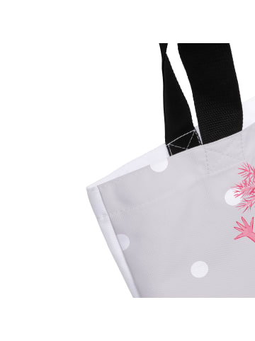 Mr. & Mrs. Panda Tote Bag Axolotl Hurra ohne Spruch in Grau Pastell
