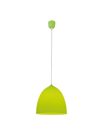 näve Pendelleuchte "CATINUS" in grün - (L)25 cm x (B)25 cm x (H)110.8 cm