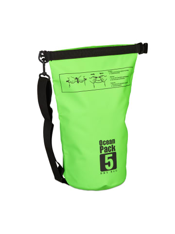 relaxdays Ocean Pack in Grün - 5 l