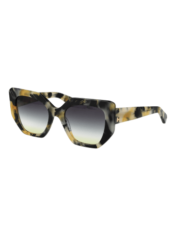 Ana Hickmann Damen Sonnenbrillen Quadrat Schwarz