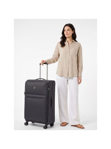 Stratic Lite 4 Rollen Trolley L 78 cm mit Dehnfalte black