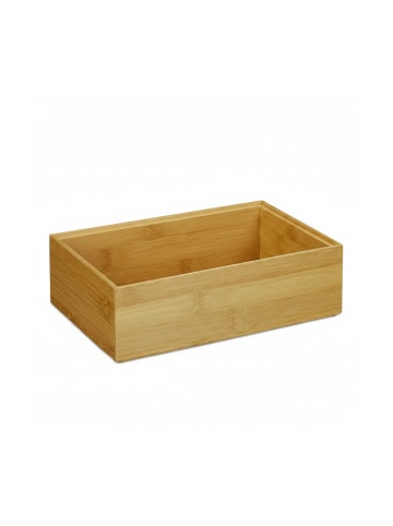 relaxdays 2x Ordnungsbox in Natur - (B)23 x (H)7 x (T)15 cm