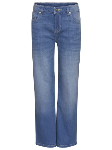 Delmao Loose-fit-Jeans in blue stone washed