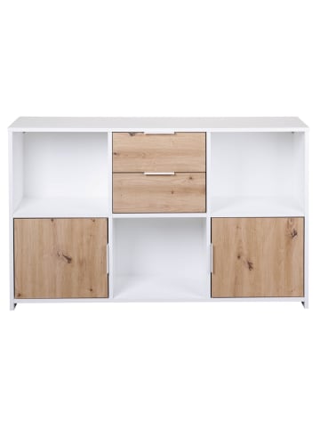 ebuy24 Sideboard Pepeto Weiß 120 x 30 cm