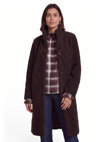 Zero  Wintermantel mit Stehkragen in Chocolate Plum