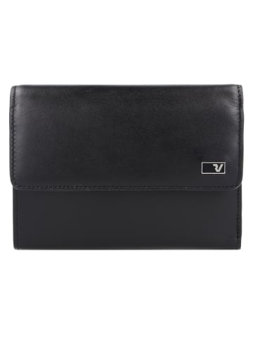 Roncato Firenze Geldbörse RFID Schutz Leder 13.5 cm black