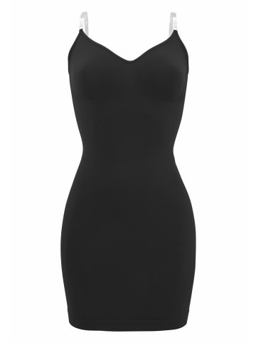 LASCANA Shaping-Kleid in schwarz