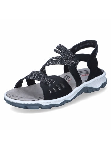 rieker Riemchensandalen in Schwarz