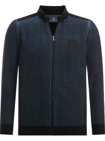 Jan Vanderstorm Strickjacke HALSTEN in blau