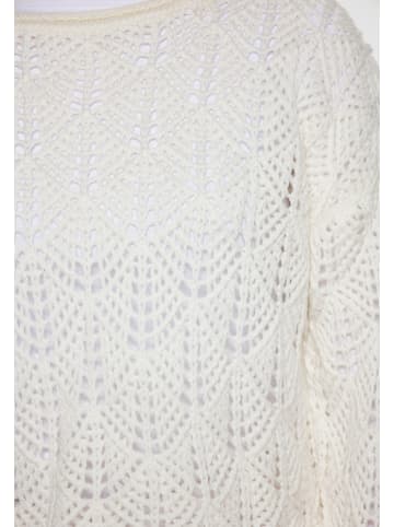 Swirly Pullover in Weiss