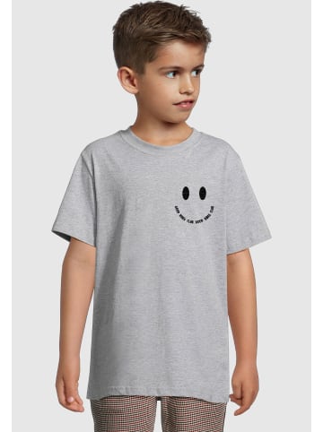Merchcode Merchcode Kids Good Vibes Club Front for Light -  Basic Tee in heather grey