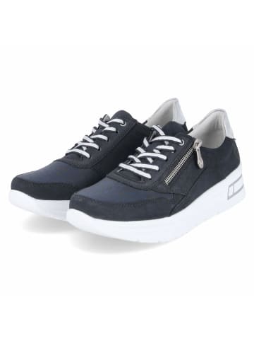 rieker Schnürhalbschuh in blau