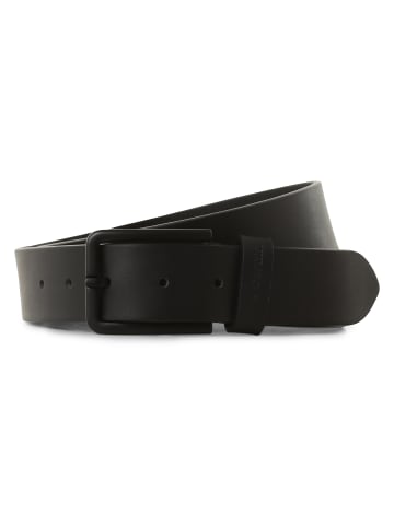 Pierre Cardin Ledergürtel in schwarz - 0001