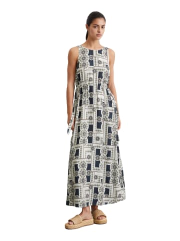 Marc O'Polo Print-Kleid flared in multi/muted blue