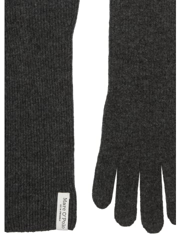 Marc O'Polo Fingerhandschuhe in Dark Grey Melange