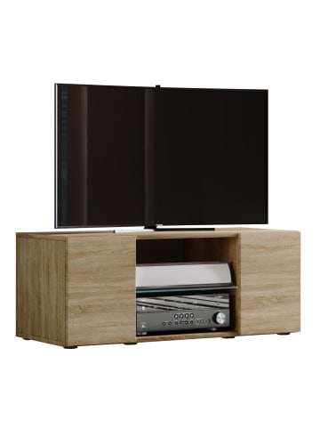 ebuy24 TV Tisch PlexaloL 1 Eiche 95 x 36 cm