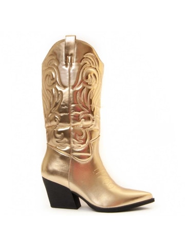 Montevita Stiefelette mit Absatz, Bottavita13 Gold in Golden