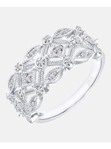 Diamant L'éternel Ring aus 375 Weißgold mit Diamant