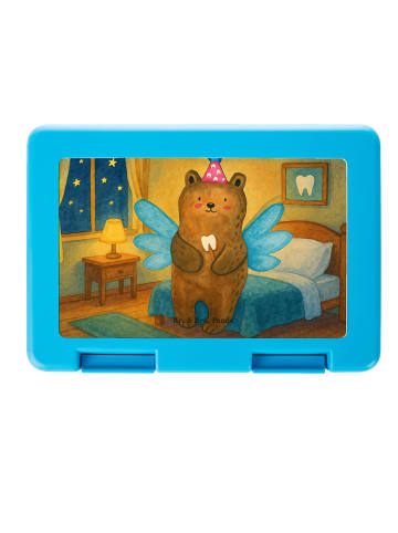 Mr. & Mrs. Panda Snackbox Bär Zahnfee Design ohne Spruch in Weiß