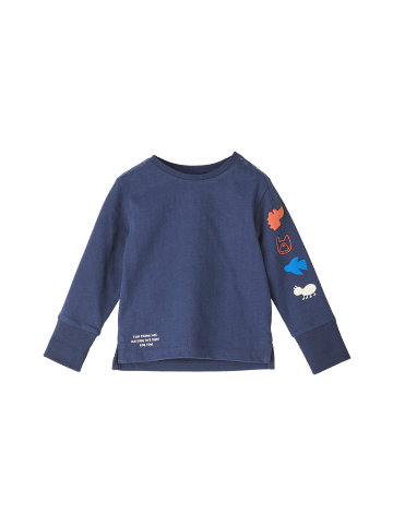 s.Oliver T-Shirt langarm in Blau