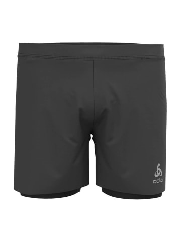 Odlo Shorts 2-In-1 Zeroweight 5 Inch in Schwarz