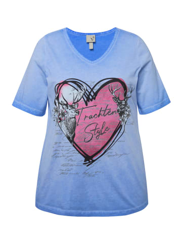 Ulla Popken Shirt in himmelblau