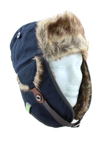 Gio Goi Accessoires Mütze Trapper Hat in Blau